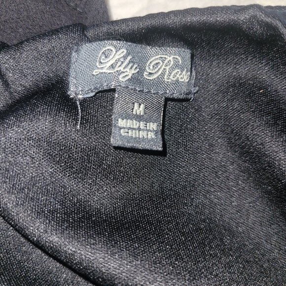 Lily Rose Black Sleeveless Jumpsuit M - Picture 4 of 4